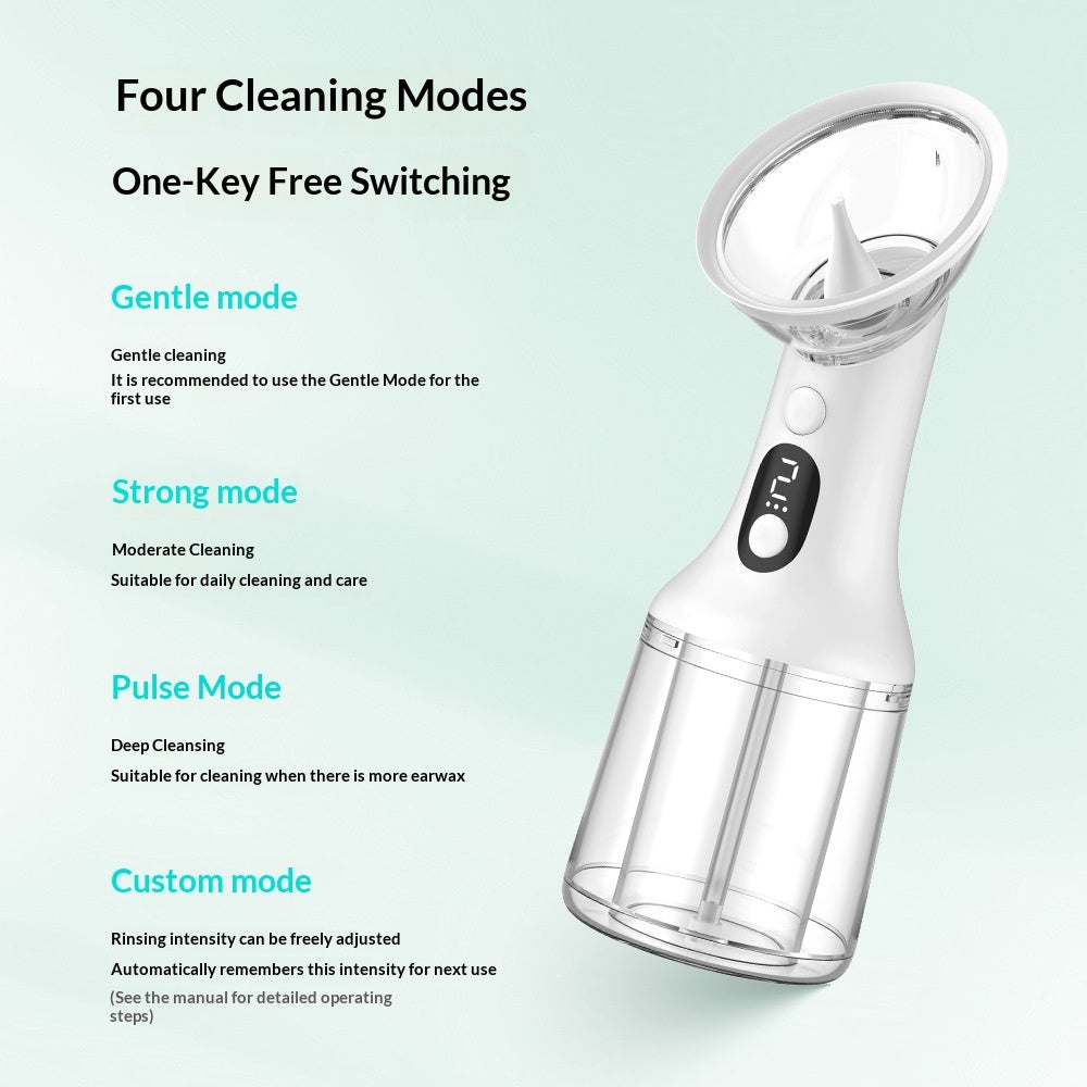 Portable rechargeable ear cleaner