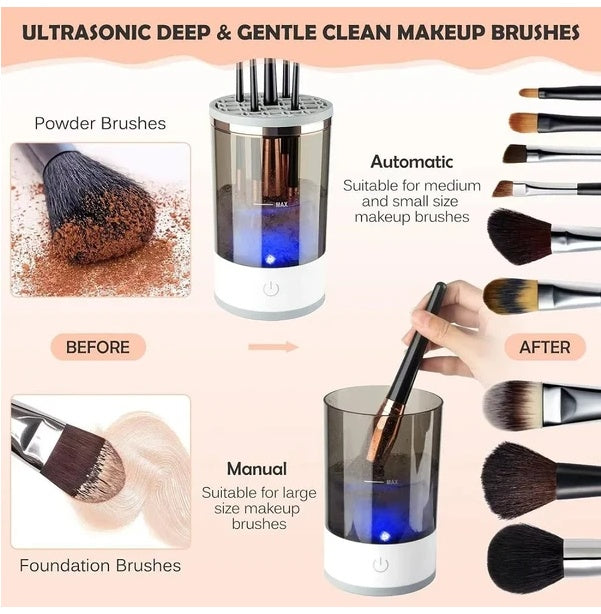 Electric Automatic makeup brush cleaner
