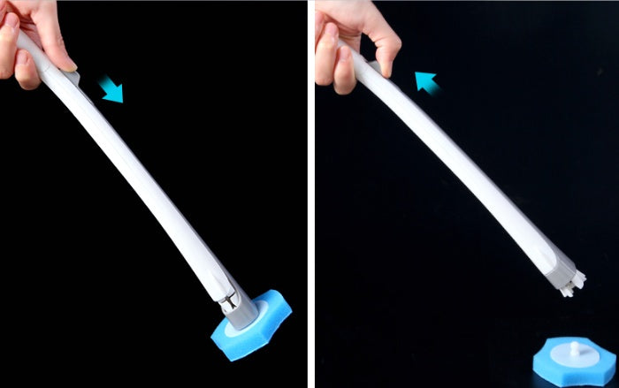 Clean and hygienic toilet brush with fresh sents