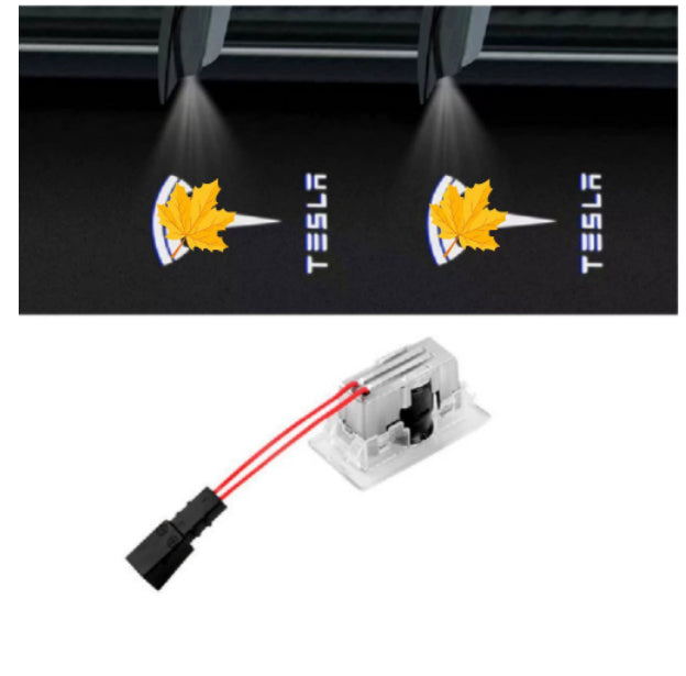 Car projector logo rechargable