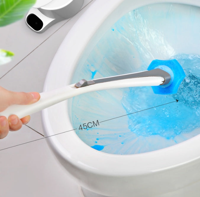 Clean and hygienic toilet brush with fresh sents