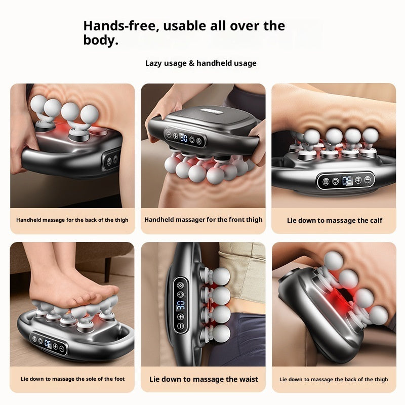 Deep Tissue Massage Gun (16 Heads for Full Body Recovery)