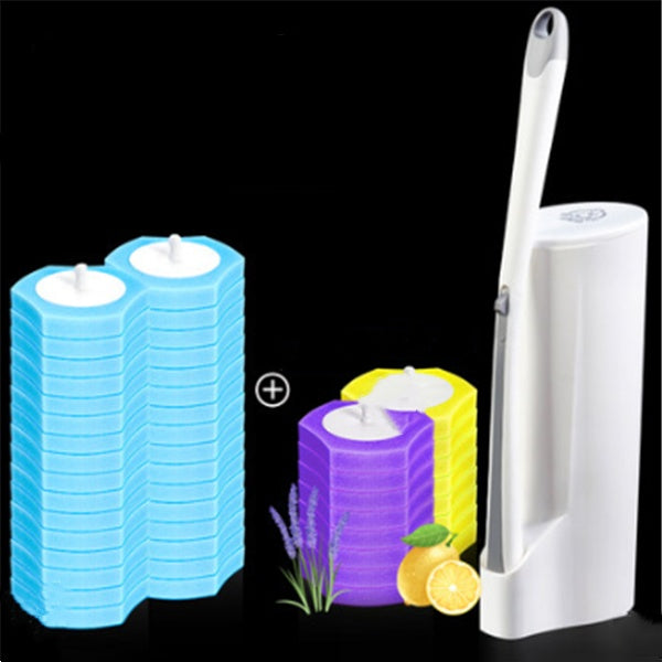 Clean and hygienic toilet brush with fresh sents