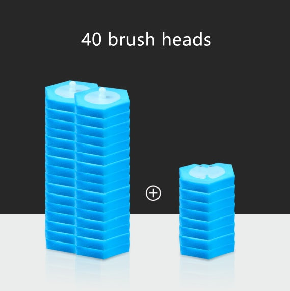 Clean and hygienic toilet brush with fresh sents