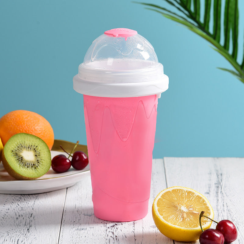 Slush maker at home squeeze to freeze