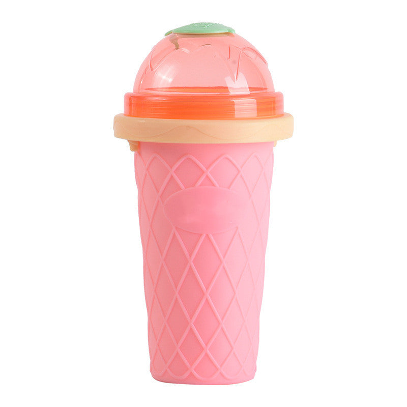 Slush maker at home squeeze to freeze