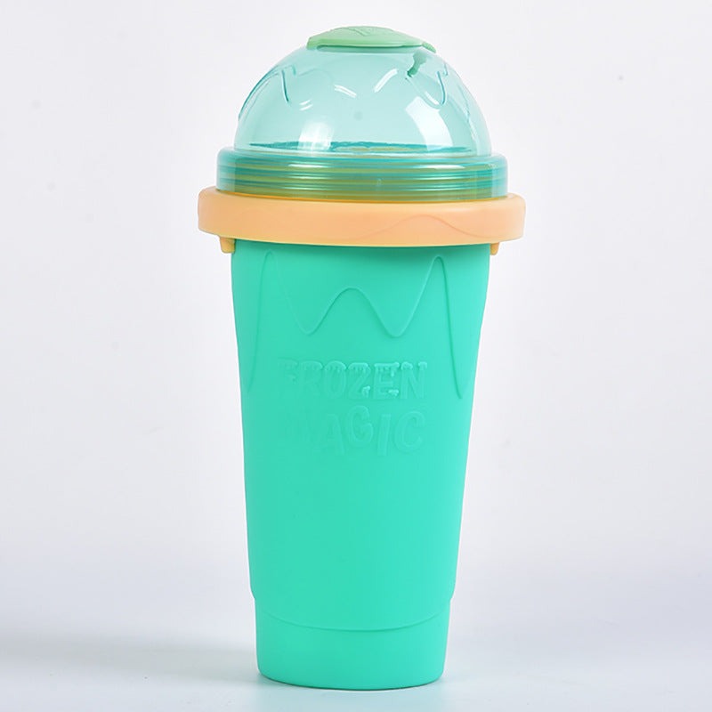 Slush maker at home squeeze to freeze