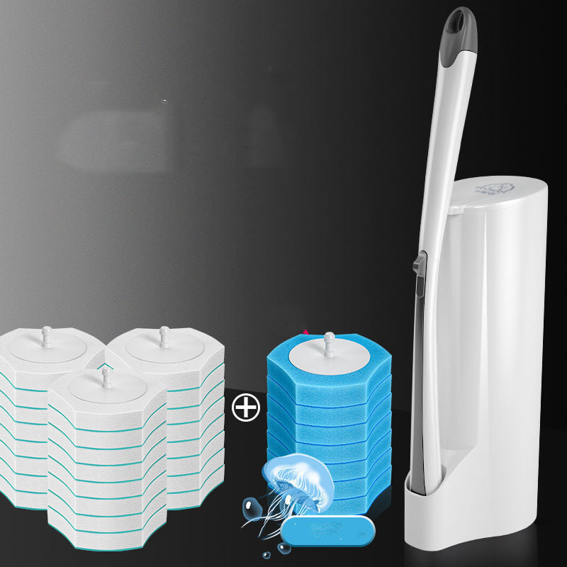 Clean and hygienic toilet brush with fresh sents