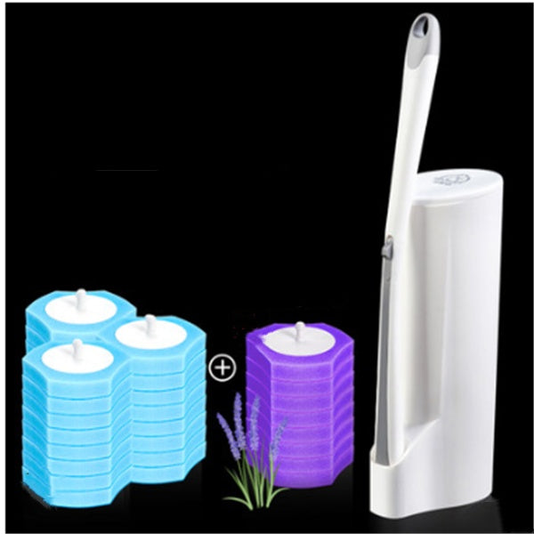 Clean and hygienic toilet brush with fresh sents