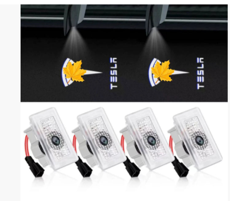 Car projector logo rechargable