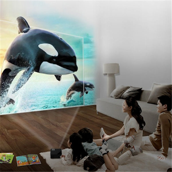 Smart projector with usb