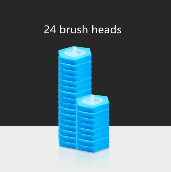 Clean and hygienic toilet brush with fresh sents