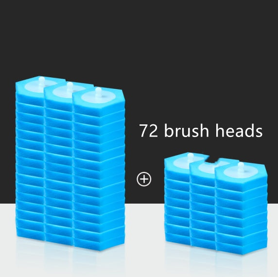 Clean and hygienic toilet brush with fresh sents