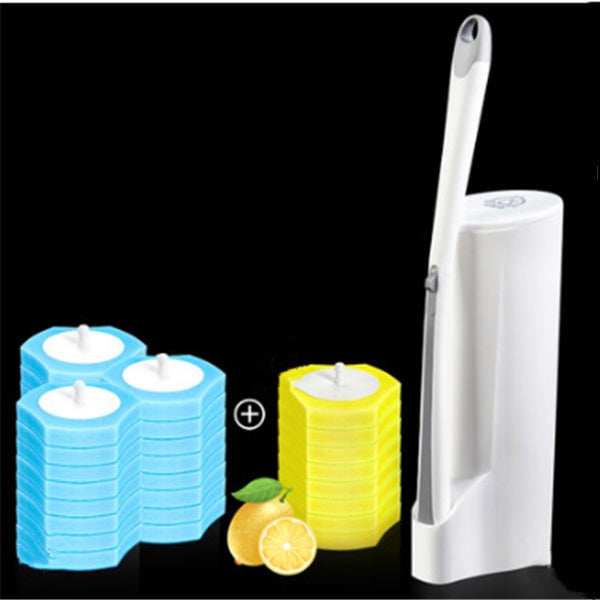Clean and hygienic toilet brush with fresh sents