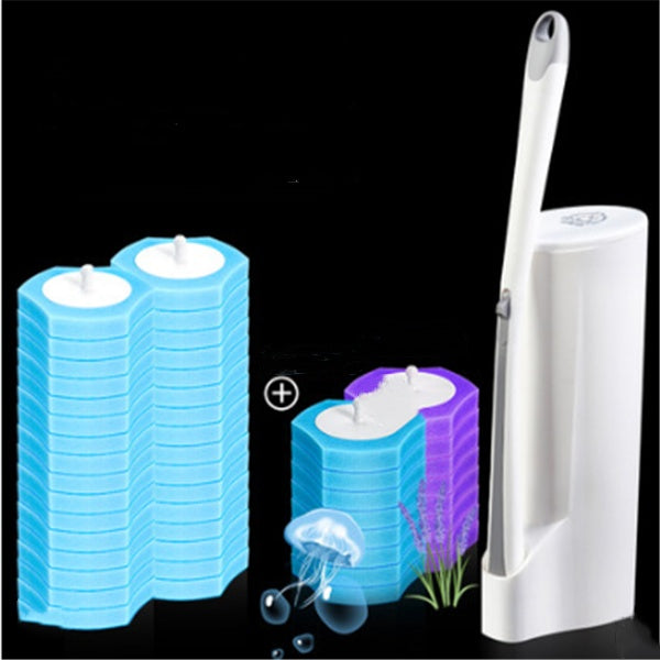 Clean and hygienic toilet brush with fresh sents