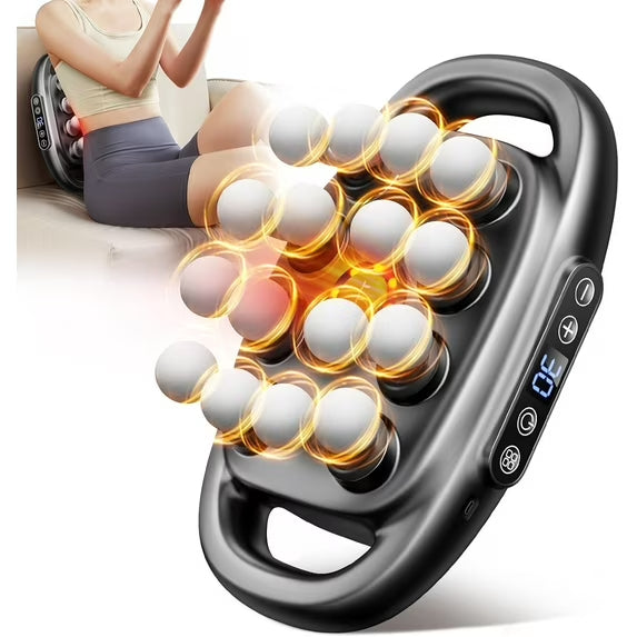 Deep Tissue Massage Gun (16 Heads for Full Body Recovery)