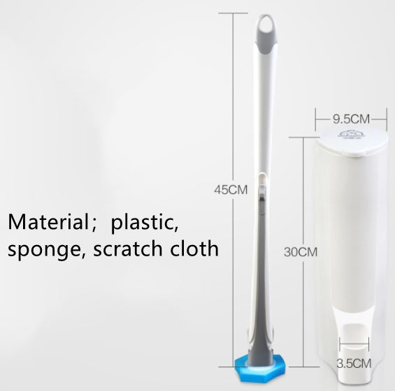 Clean and hygienic toilet brush with fresh sents