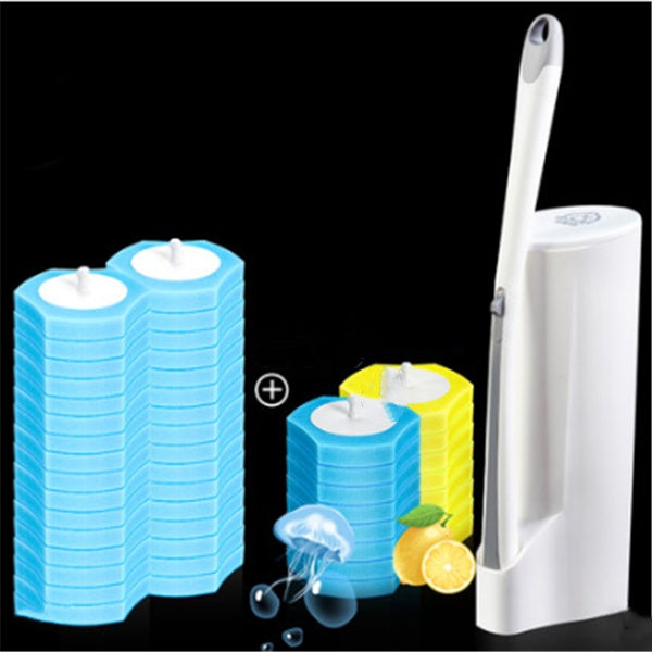 Clean and hygienic toilet brush with fresh sents