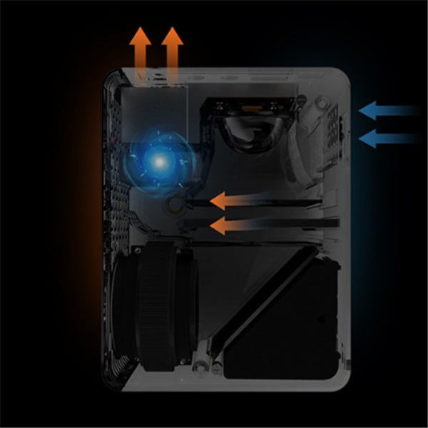 Smart projector with usb