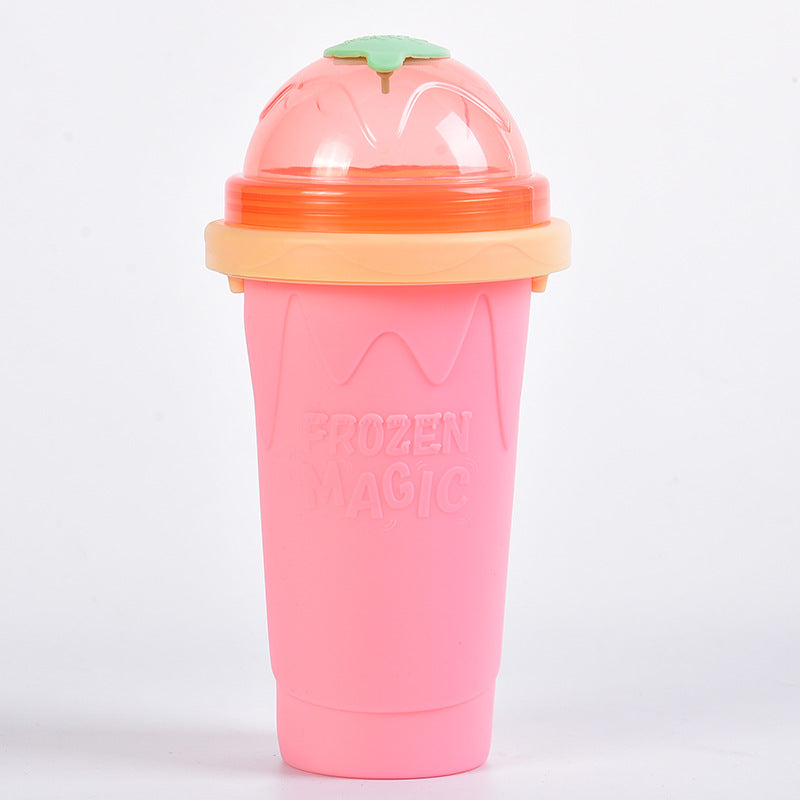 Slush maker at home squeeze to freeze