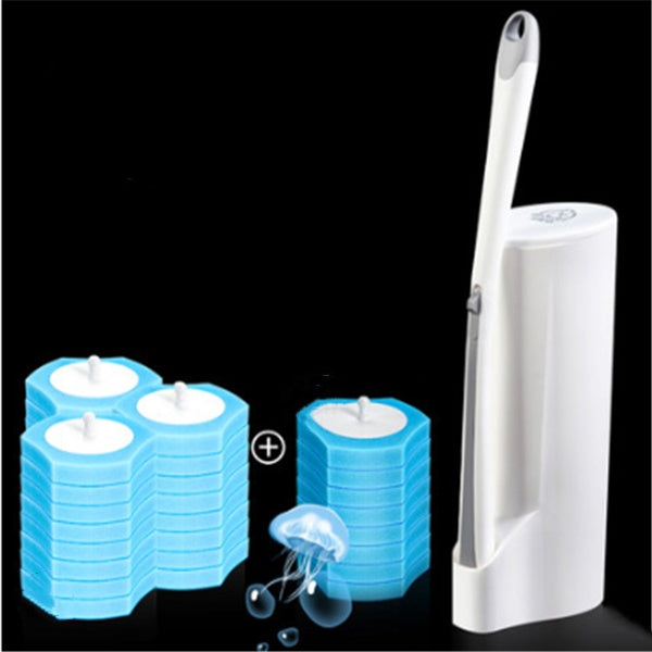 Clean and hygienic toilet brush with fresh sents
