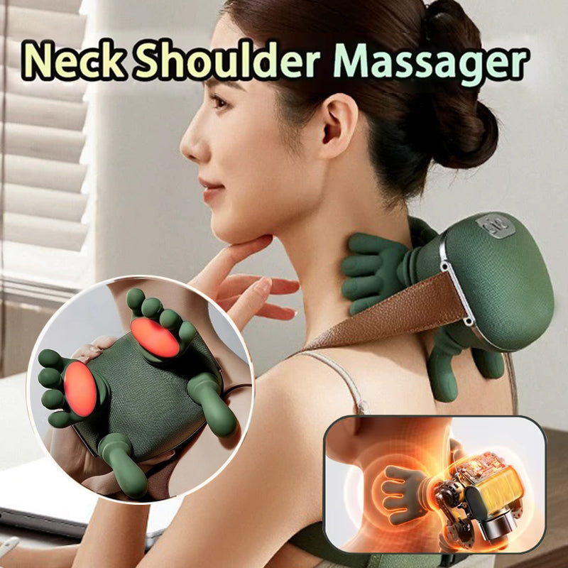 Shoulder and neck massager for neck and shoulder pain