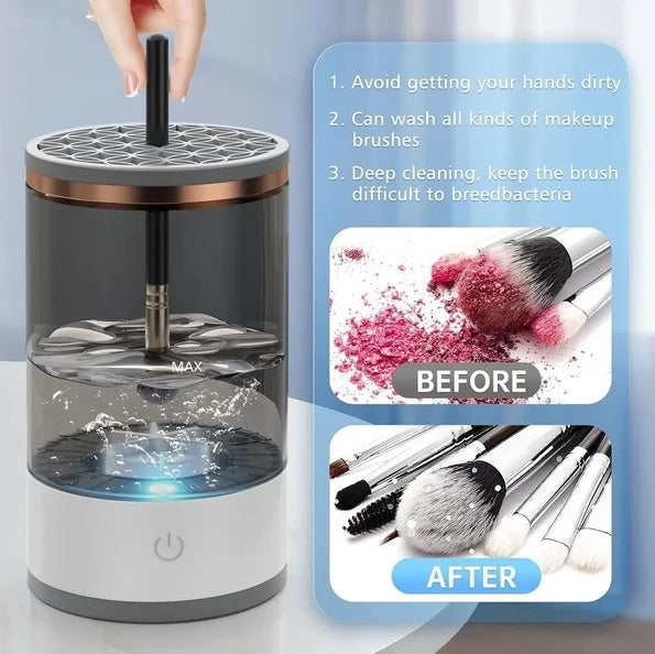 Electric Automatic makeup brush cleaner