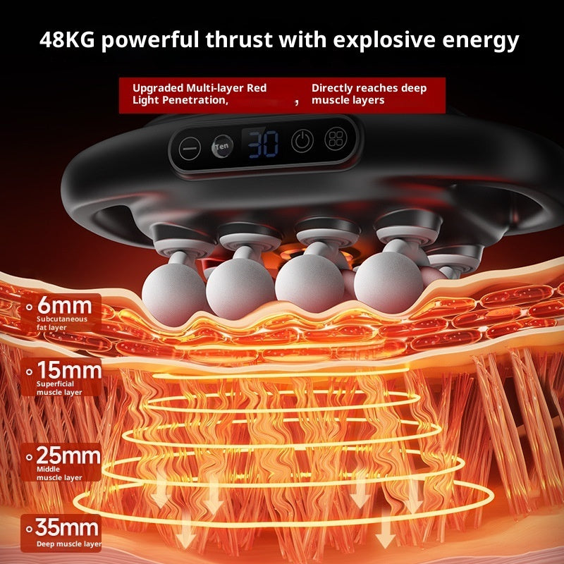 Deep Tissue Massage Gun (16 Heads for Full Body Recovery)