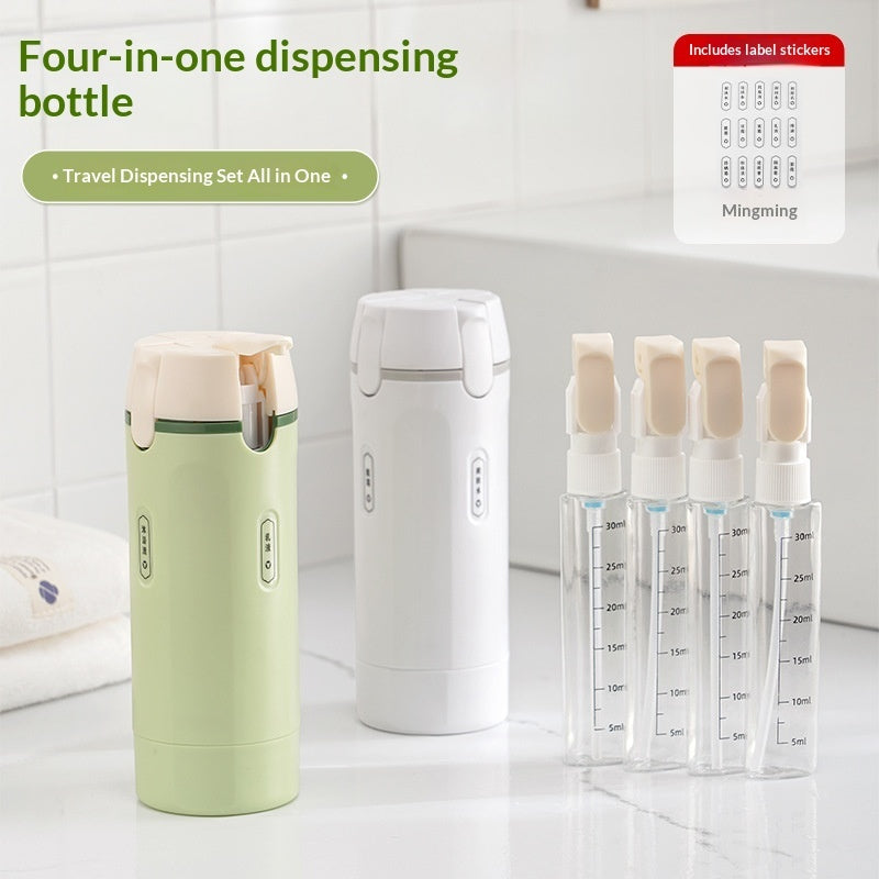Travel size 4 in 1 cup for multi use