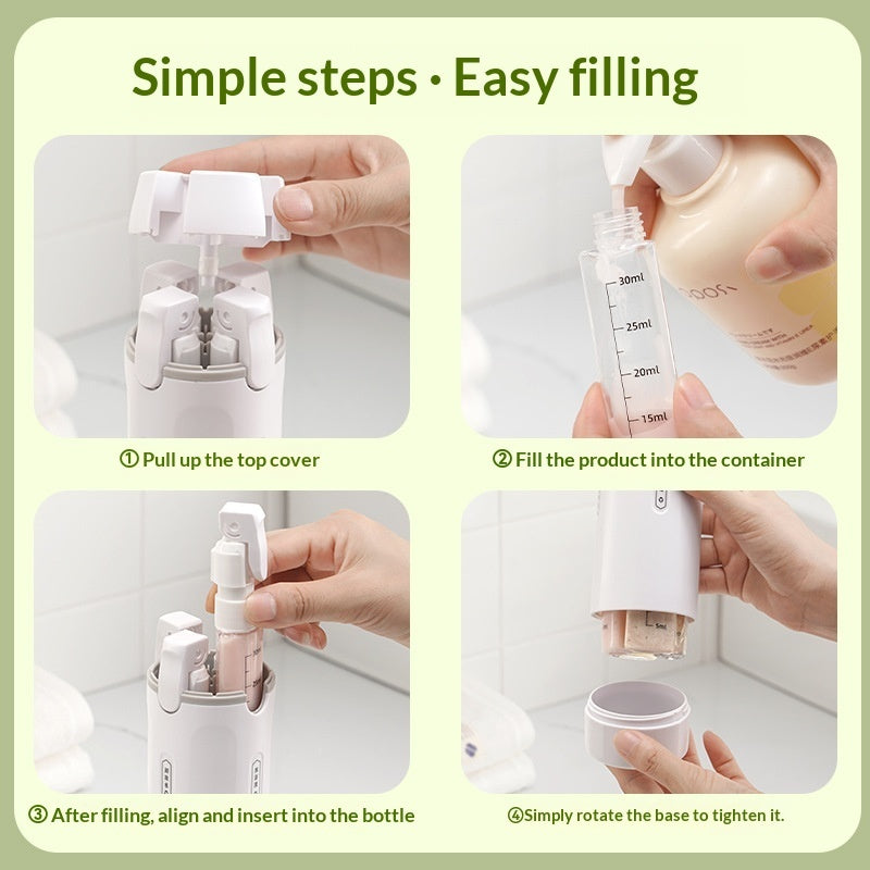 Travel size 4 in 1 cup for multi use