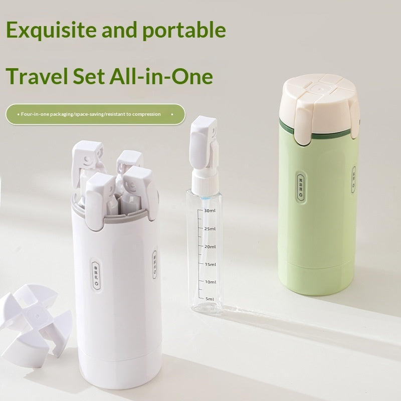 Travel size 4 in 1 cup for multi use