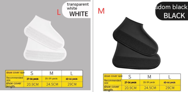 Outdoor Travel Portable Silicone Shoe Cover