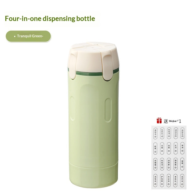 Travel size 4 in 1 cup for multi use