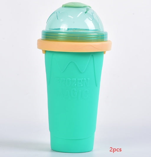 Slush maker at home squeeze to freeze